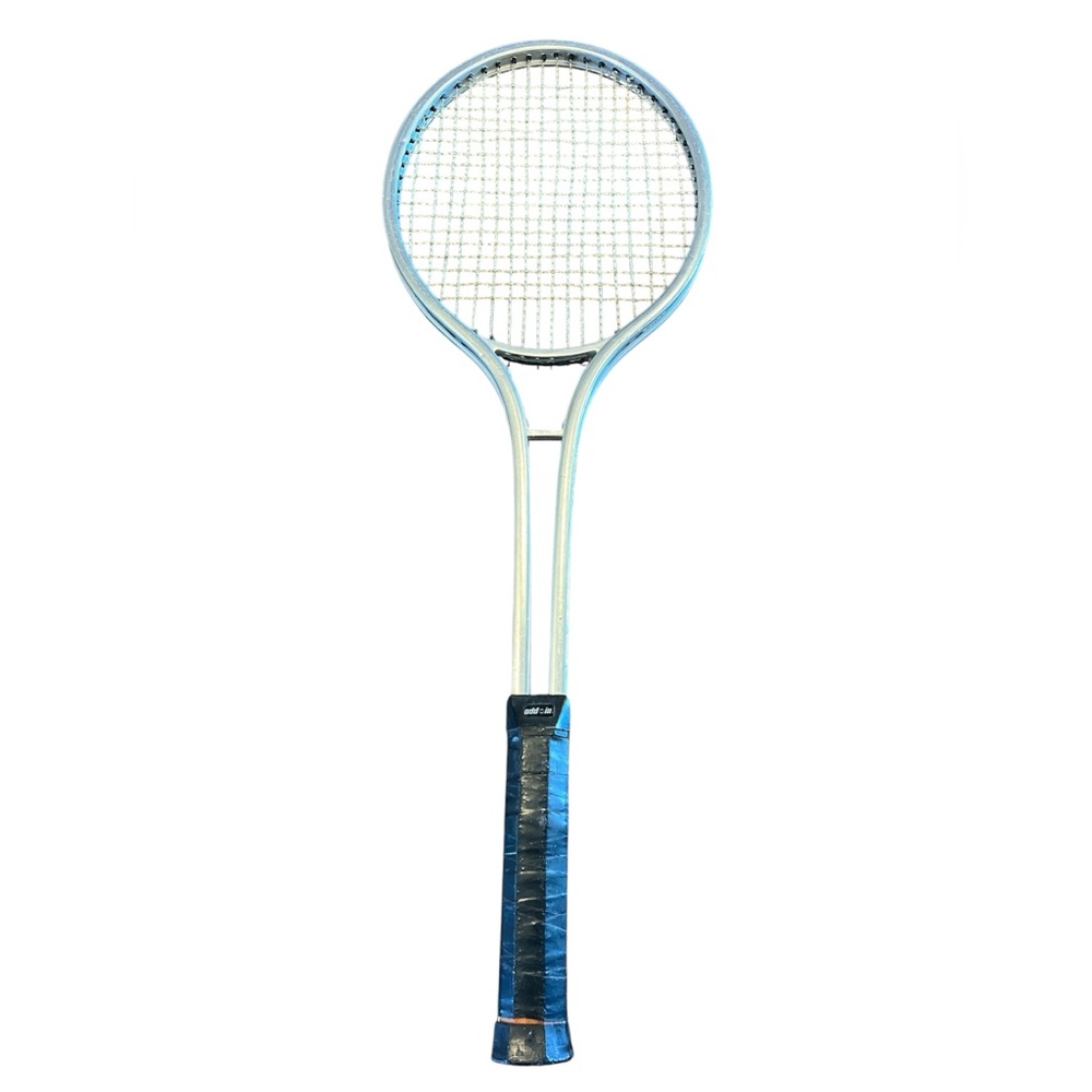 Antique Metal Tennis Racket Add In - Picture 2 of 3